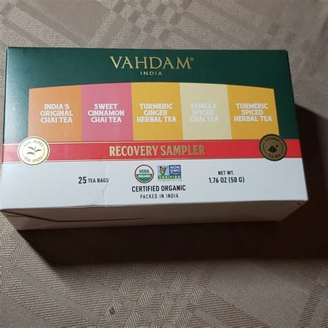 vahdam teas|vahdam teas recovery sampler.